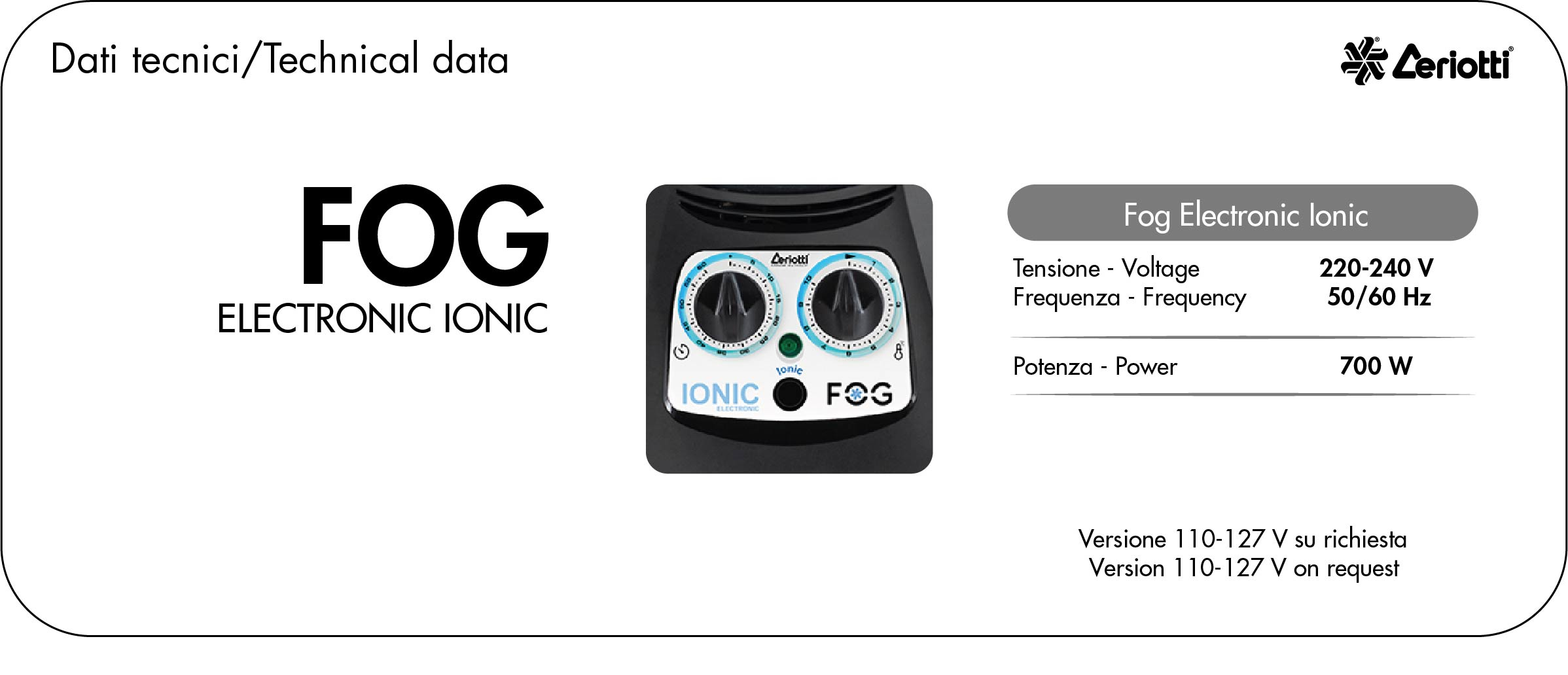 FOG IONIC