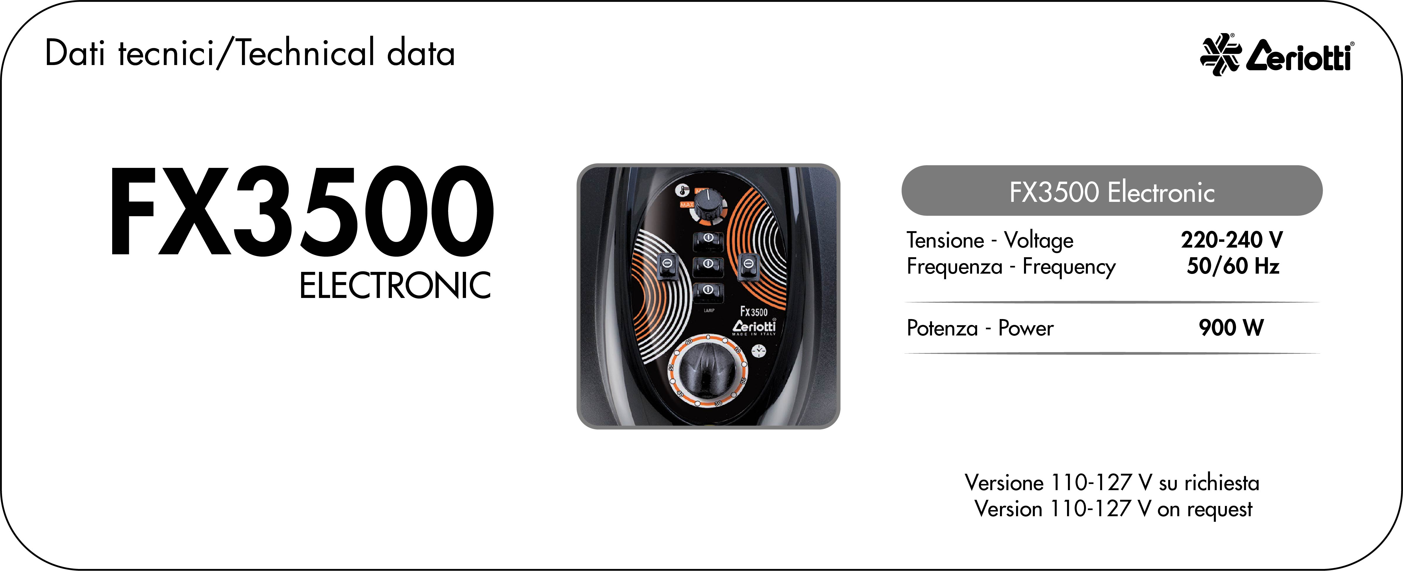 FX3500 ELECTRONIC