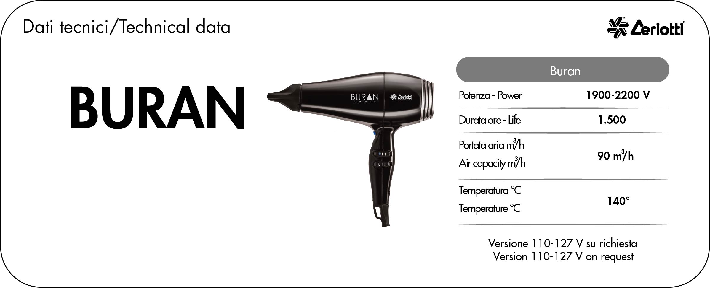 BURAN TOURMALINE 3800