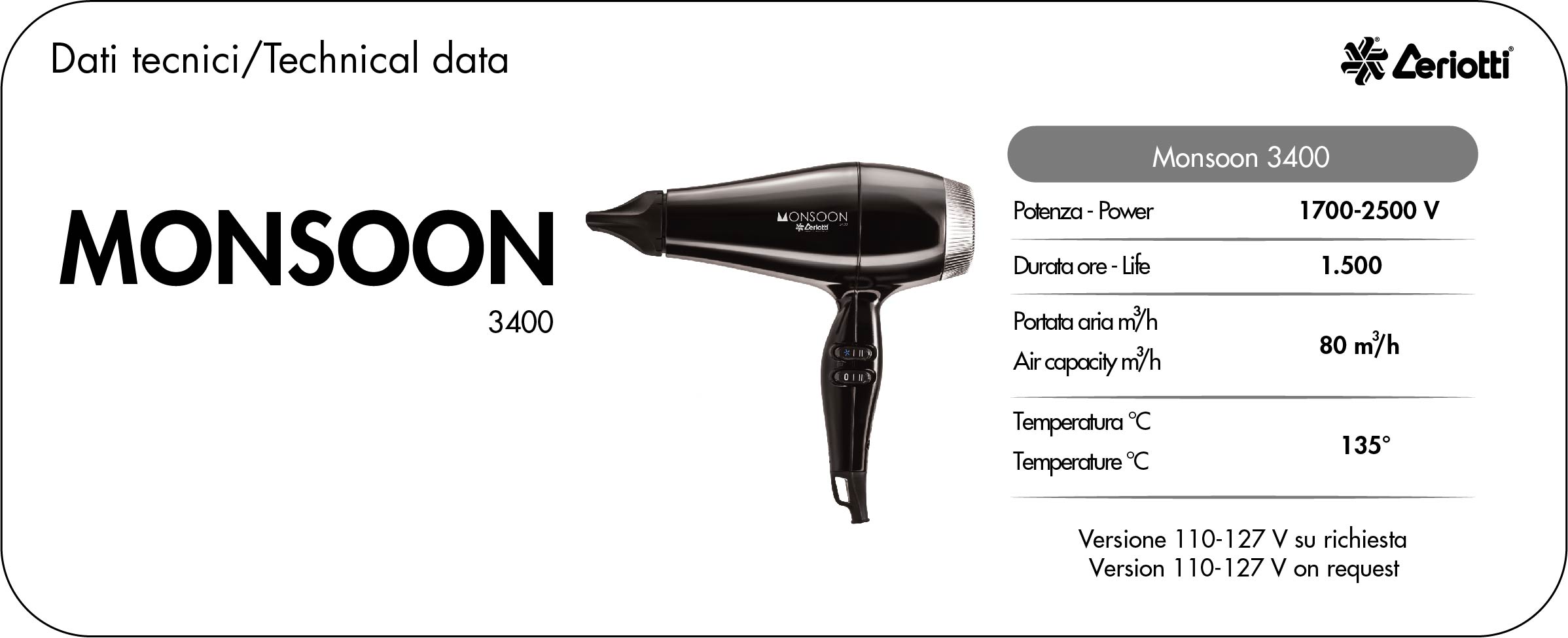MONSOON 3400